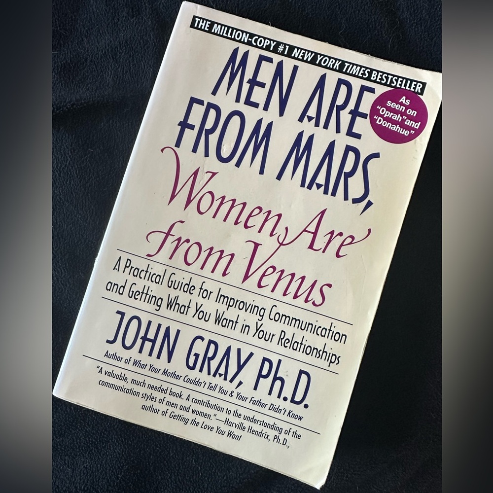 MEN ARE FROM MARS WOMEN ARE FROM VENUS